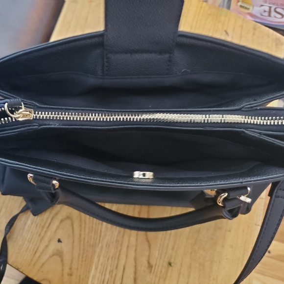 Nine West "Tansy" Black Satchel - Picture 6 of 8